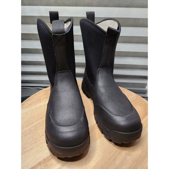 Carhartt Kentwood Steel Toe Work Boots – Men’s 8.5 Black Waterproof Wellington - Picture 11 of 14